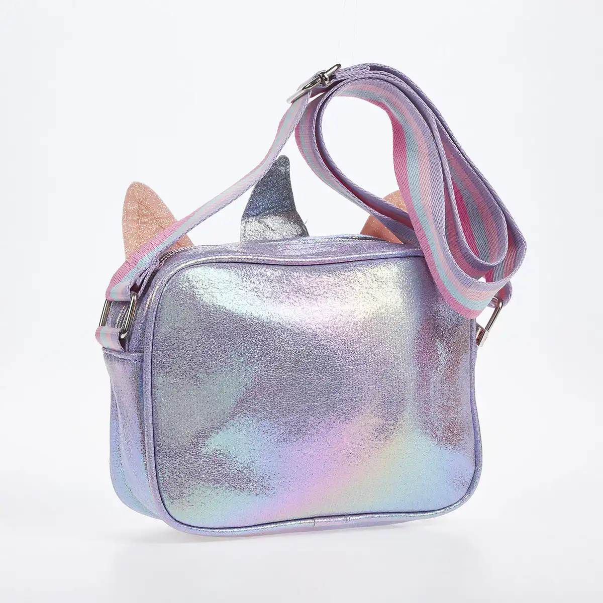 Παιδικό Χιαστί τσαντάκι Seven Icon ΧΧ527-1 Λιλά