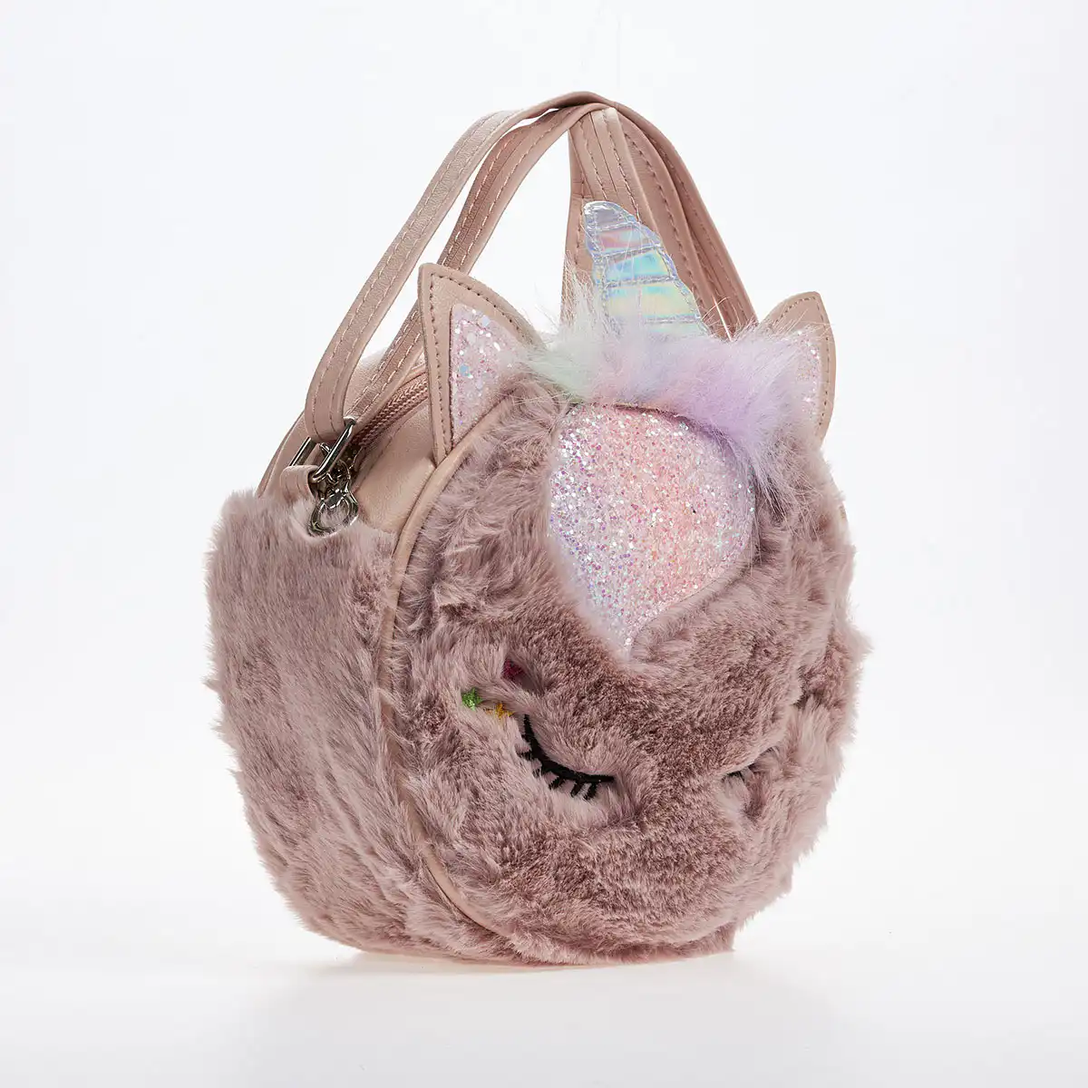 Παιδικό Χιαστί τσαντάκι Seven Icon M-020 Σκούρο ροζ