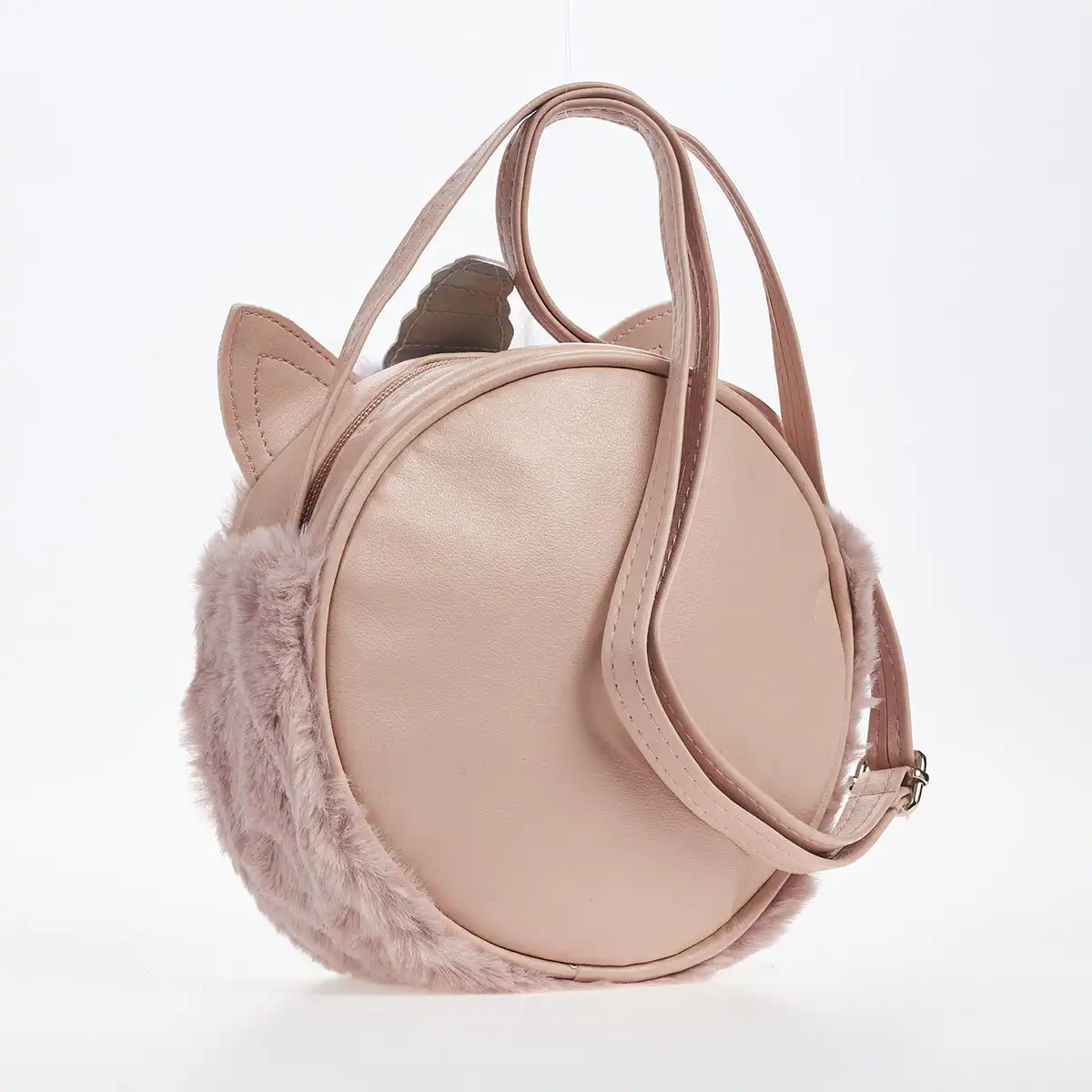 Παιδικό Χιαστί τσαντάκι Seven Icon M-020 Σκούρο ροζ