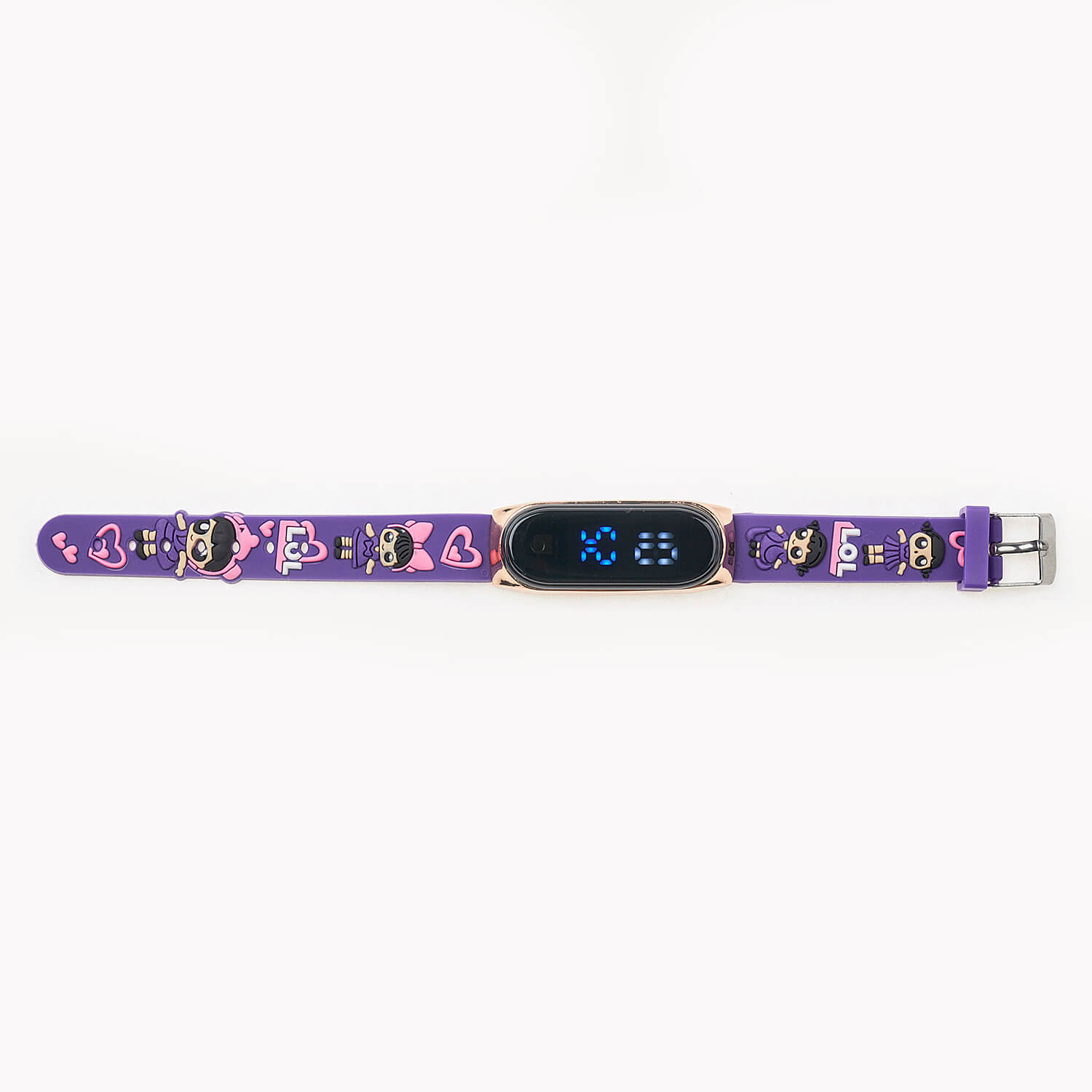 Sequoia Αδιάβροχο Ρολόι LED με Λουράκι Καουτσούκ και Σχέδιο AG-121 πράσινο