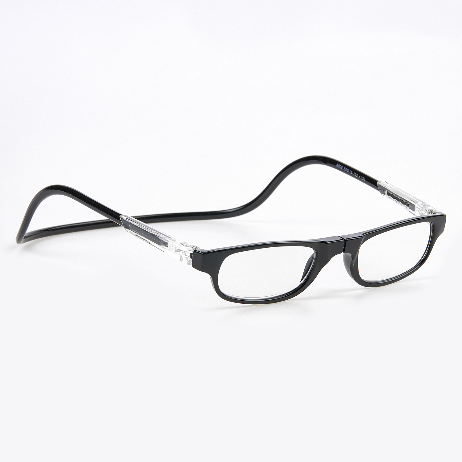 Γυαλιά πρεσβυωπίας με μαγνήτη Διαιρούμενα AG-A008 Μαύρο