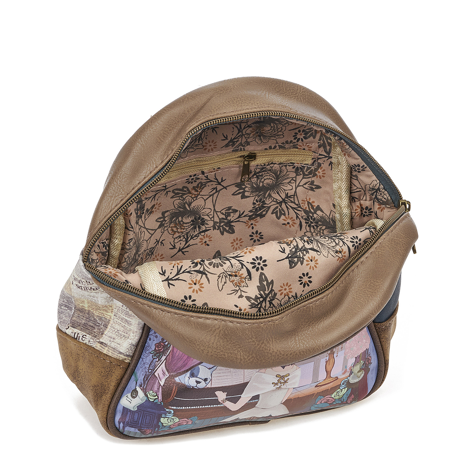 Γυναικεία Τσάντα Πλάτης Μικρού μεγέθους Sweet Candy CGCB840-11 piano