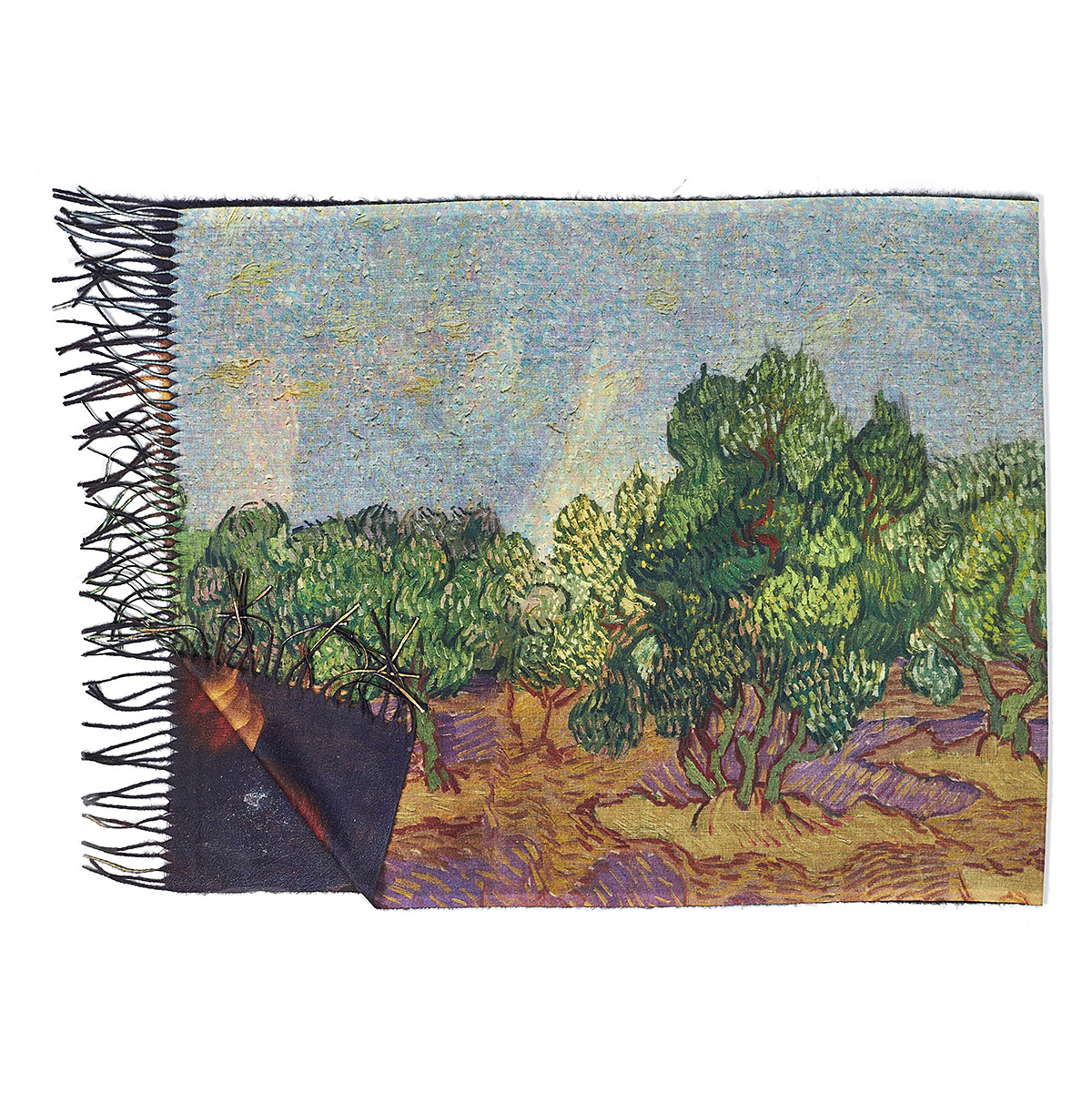 Sequoia Γυναικεία Πασμίνα Διπλής Όψης Mona Lisa 06-24 multi color