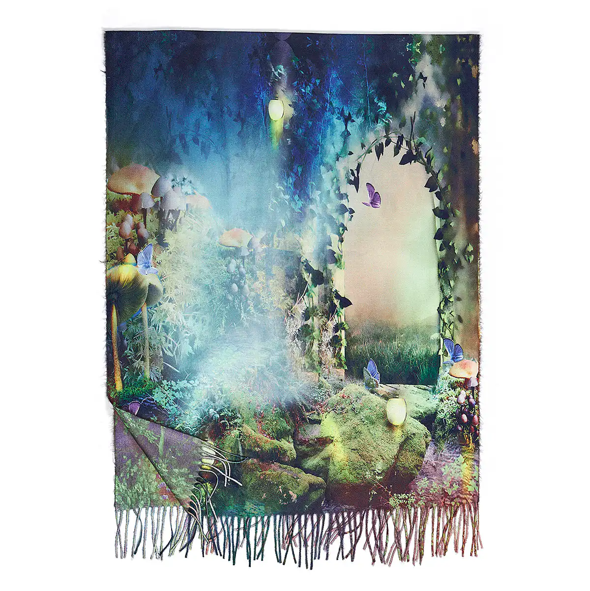 Sequoia Γυναικεία Πασμίνα Διπλής Όψης Frida kahlo 06-17 multi color