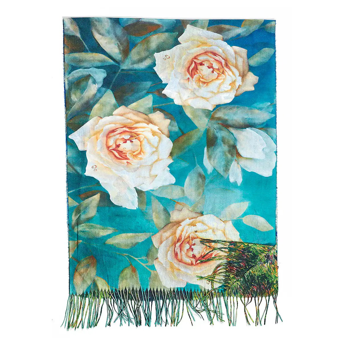 Sequoia Γυναικεία Πασμίνα Διπλής Όψης Claude Monet Woman With A Parasol multi color