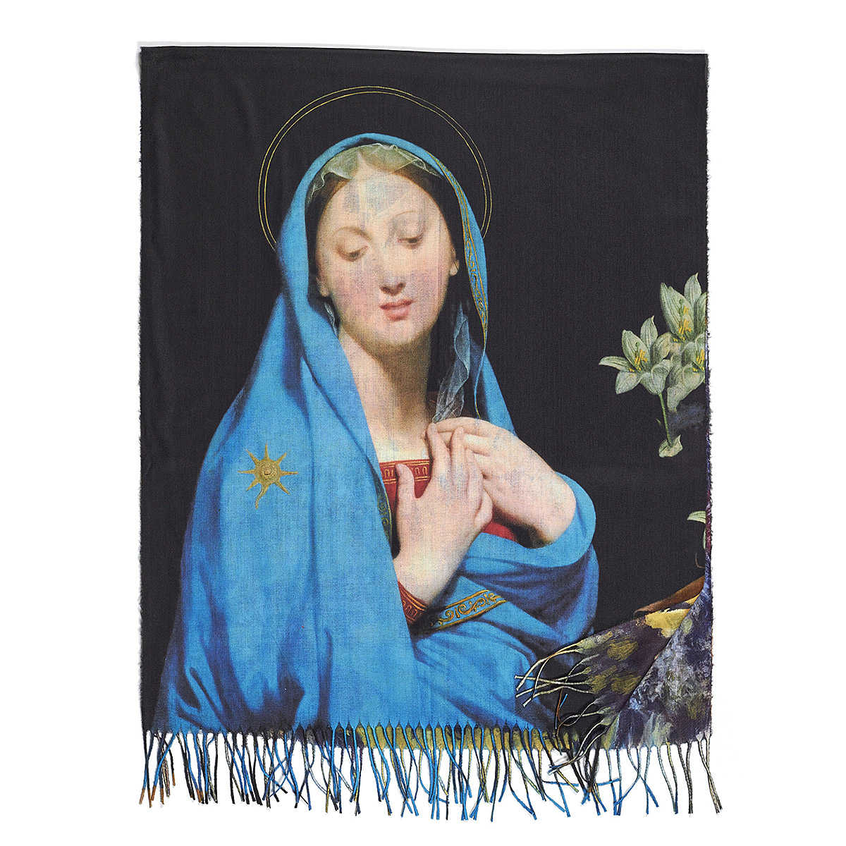 Sequoia Γυναικεία Πασμίνα  Διπλής Όψης 06-26 multi color