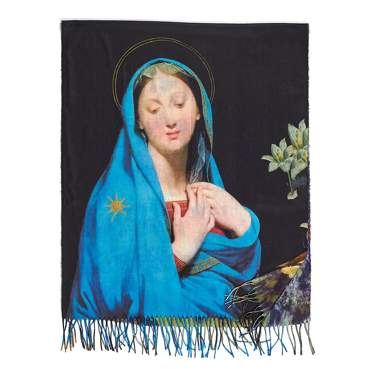 Sequoia Γυναικεία Πασμίνα Διπλής Όψης Frida kahlo 06-17 multi color