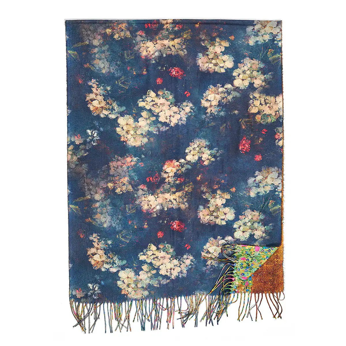 Sequoia Γυναικεία Πασμίνα Διπλής Όψης Gustav Klimt – Το Φιλί 06-22 multi color Sequoia Γυναικεία Πασμίνα Διπλής Όψης Gustav Klimt – Το Φιλί 06-22 multi color