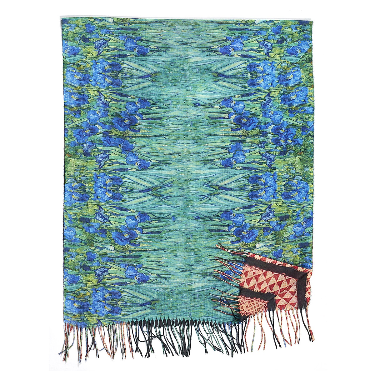 Sequoia Γυναικεία Πασμίνα Διπλής Όψης Frida kahlo 06-18 multi color