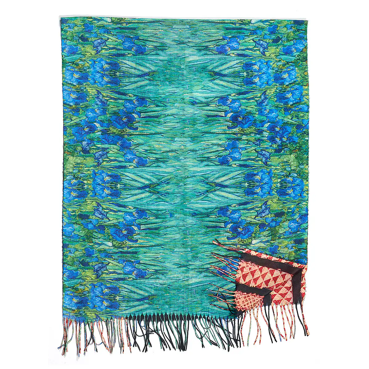 Sequoia Γυναικεία Πασμίνα Διπλής Όψης Frida kahlo 06-18 multi color Sequoia Γυναικεία Πασμίνα Διπλής Όψης Frida kahlo 06-18 multi color