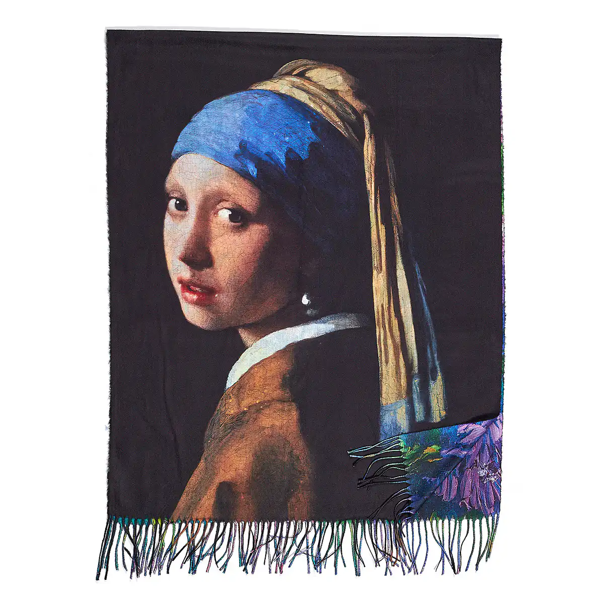 Sequoia Γυναικεία Πασμίνα (Girl With a Pearl) 06-20 multi color Sequoia Γυναικεία Πασμίνα (Girl With a Pearl) 06-20 multi color