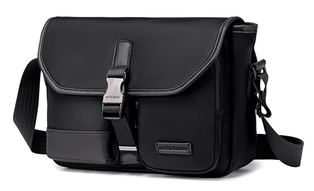 ARCTIC HUNTER τσάντα ώμου KB00827, 6L, μαύρη