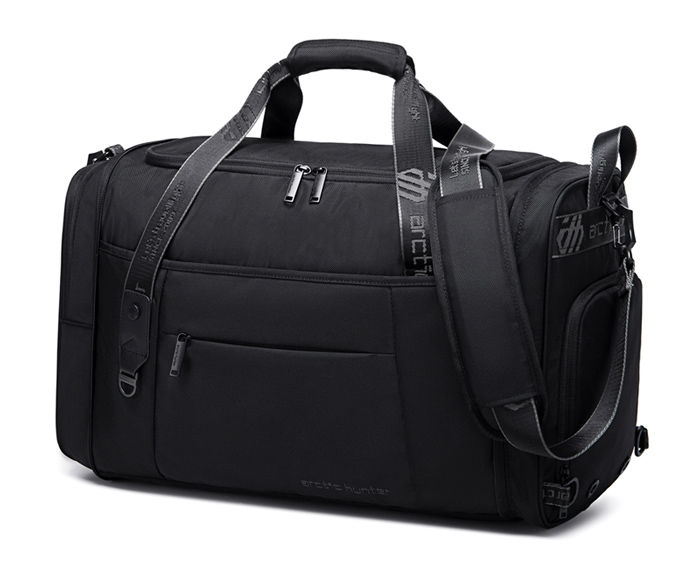 ARCTIC HUNTER τσάντα ταξιδίου LX00021, πτυσσόμενη, 30L, μαύρη