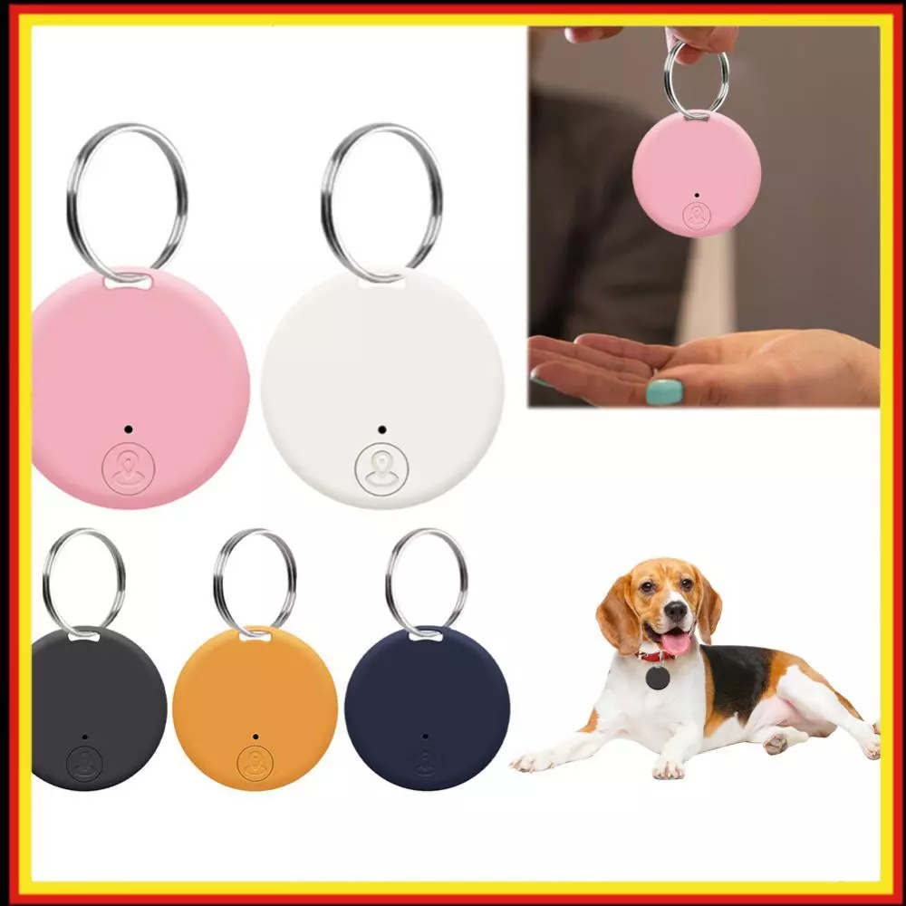 Mini Round Smart bluetooth GPS Tracker  Για κατοικίδια, παιδιά, ηλικιωμένους, αποσκευές & πολύτιμα αντικείμενα blue