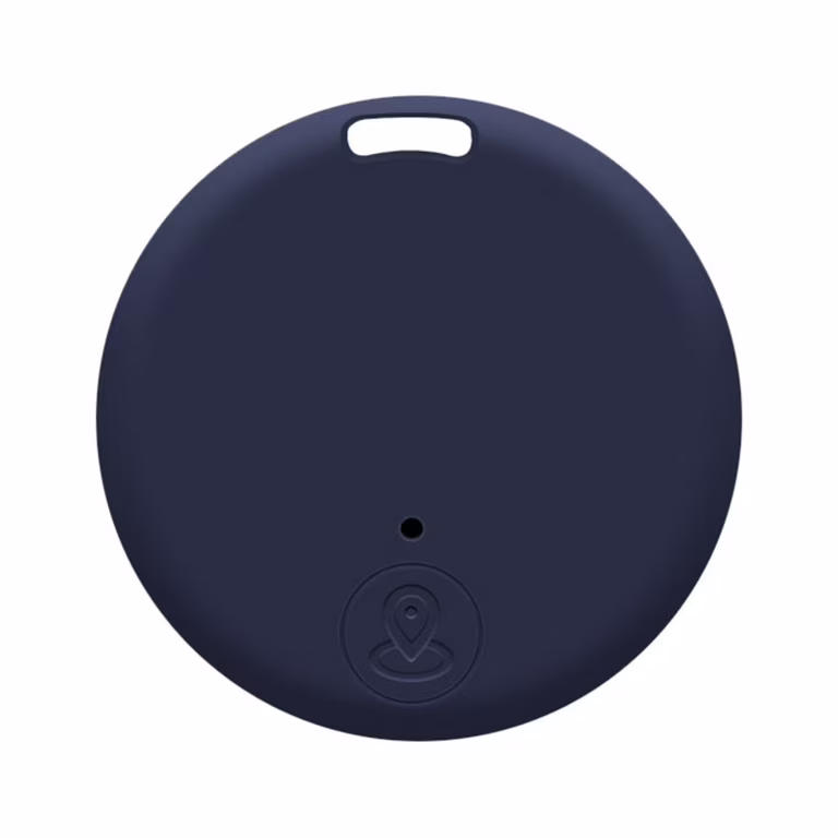 Mini Round Smart bluetooth GPS Tracker  Για κατοικίδια, παιδιά, ηλικιωμένους, αποσκευές & πολύτιμα αντικείμενα blue