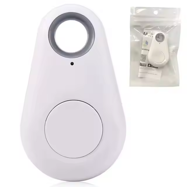 Mini Smart Bluetooth GPS Tracker Για κατοικίδια, παιδιά, ηλικιωμένους, αποσκευές & πολύτιμα αντικείμενα white