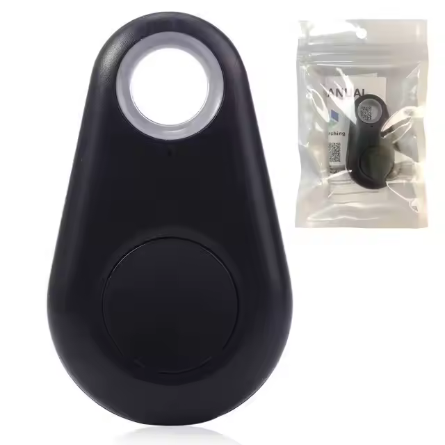 Mini Smart Bluetooth GPS Tracker Για κατοικίδια, παιδιά, ηλικιωμένους, αποσκευές & πολύτιμα αντικείμενα Black