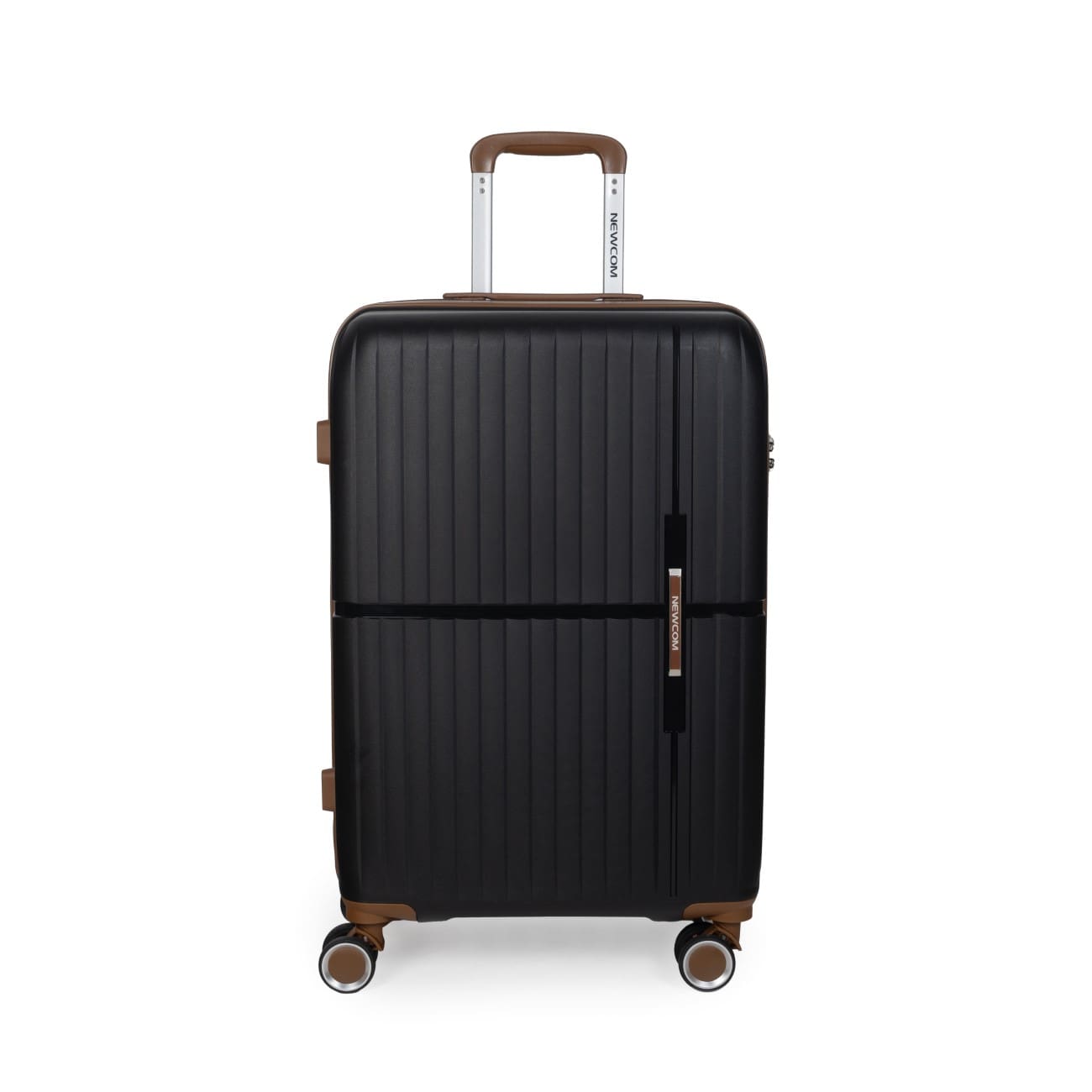 Βαλίτσα σκληρή Newcom (PP) καμπίνας N1596/50 μαύρο