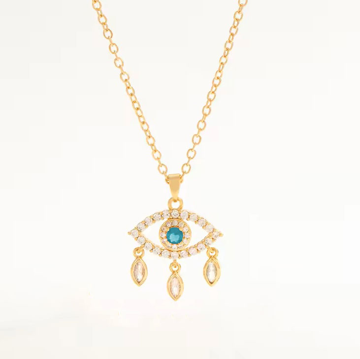 Sequoia Γυναικείο Ατσάλινο Κολιέ με Κρεμαστό Κεράσι & Διακοσμητικά Κρύσταλλα NC-0033G Κόκκινο