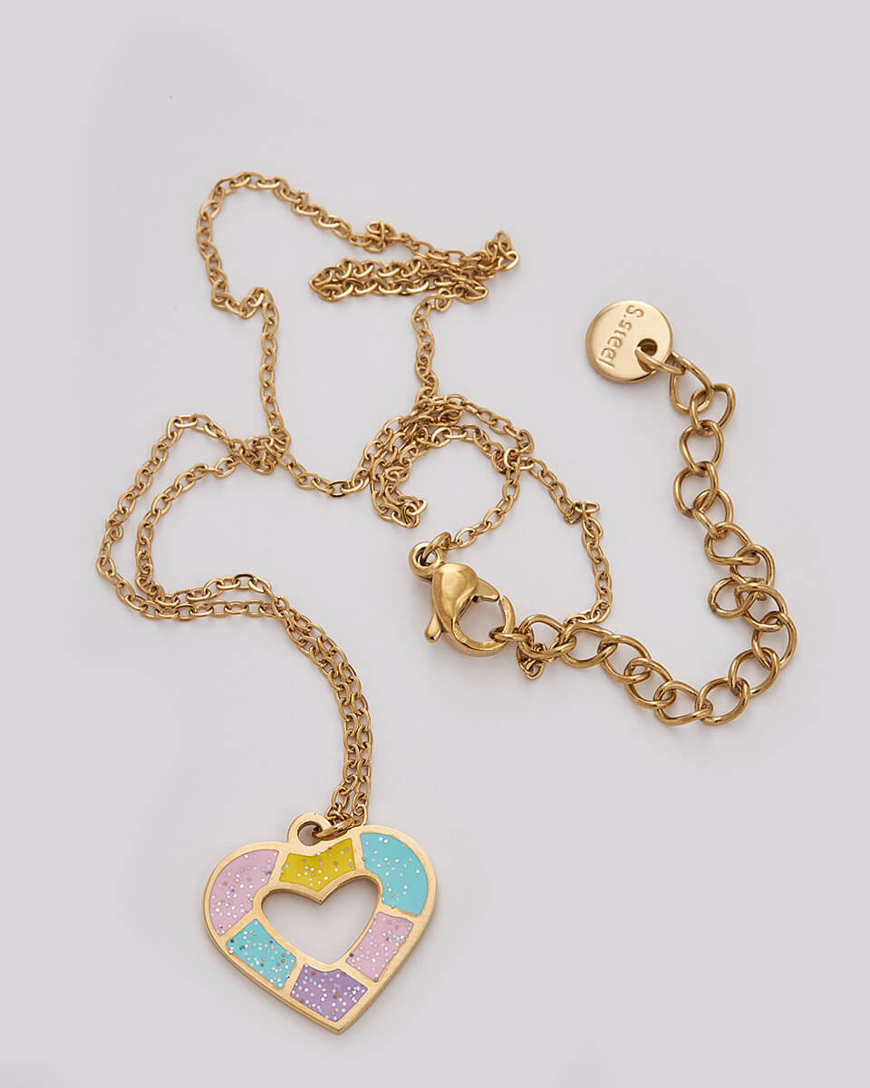 SEQUOIA ΑΤΣΑΛΙΝΟ ΠΑΙΔΙΚΟ ΚΟΛΙΕ ΜΕ ΠΟΛΥΧΡΩΜΗ ΚΑΡΔΙΑ SEQUOIA ΑΤΣΑΛΙΝΟ ΠΑΙΔΙΚΟ ΚΟΛΙΕ ΜΕ ΠΟΛΥΧΡΩΜΗ ΚΑΡΔΙΑ