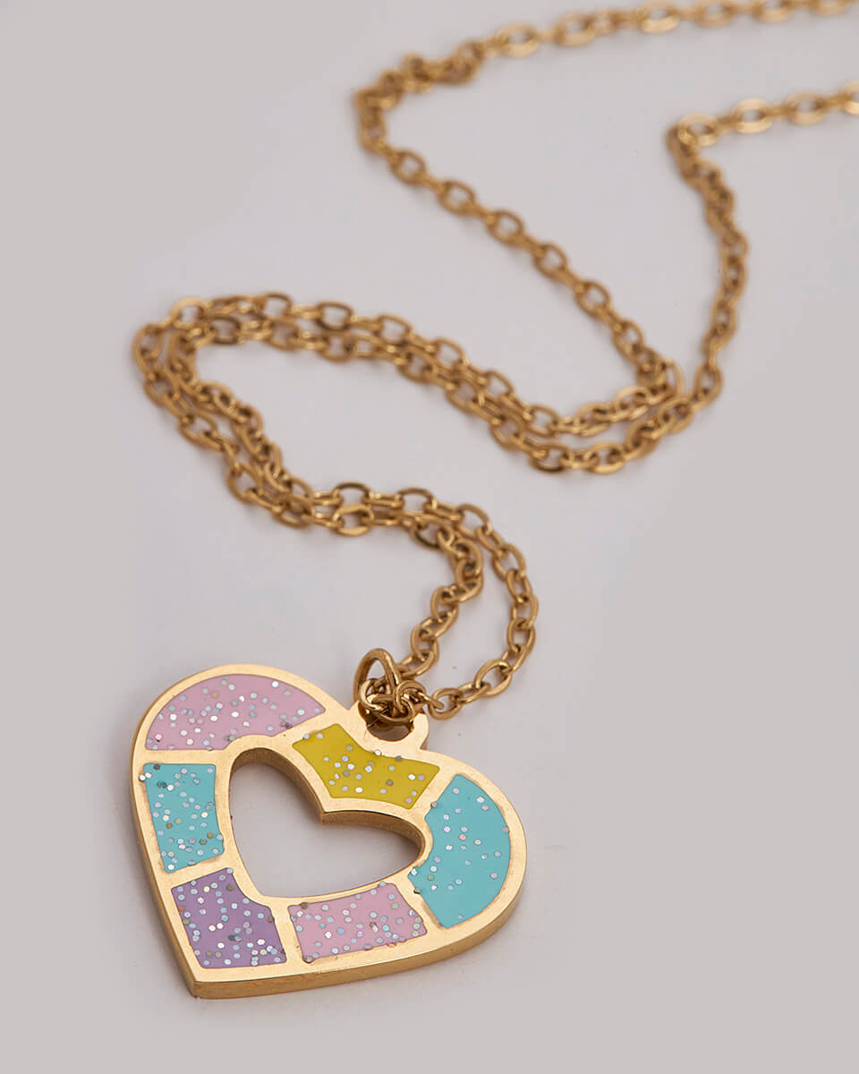 SEQUOIA ΑΤΣΑΛΙΝΟ ΠΑΙΔΙΚΟ ΚΟΛΙΕ ΜΕ ΠΟΛΥΧΡΩΜΗ ΚΑΡΔΙΑ SEQUOIA ΑΤΣΑΛΙΝΟ ΠΑΙΔΙΚΟ ΚΟΛΙΕ ΜΕ ΠΟΛΥΧΡΩΜΗ ΚΑΡΔΙΑ