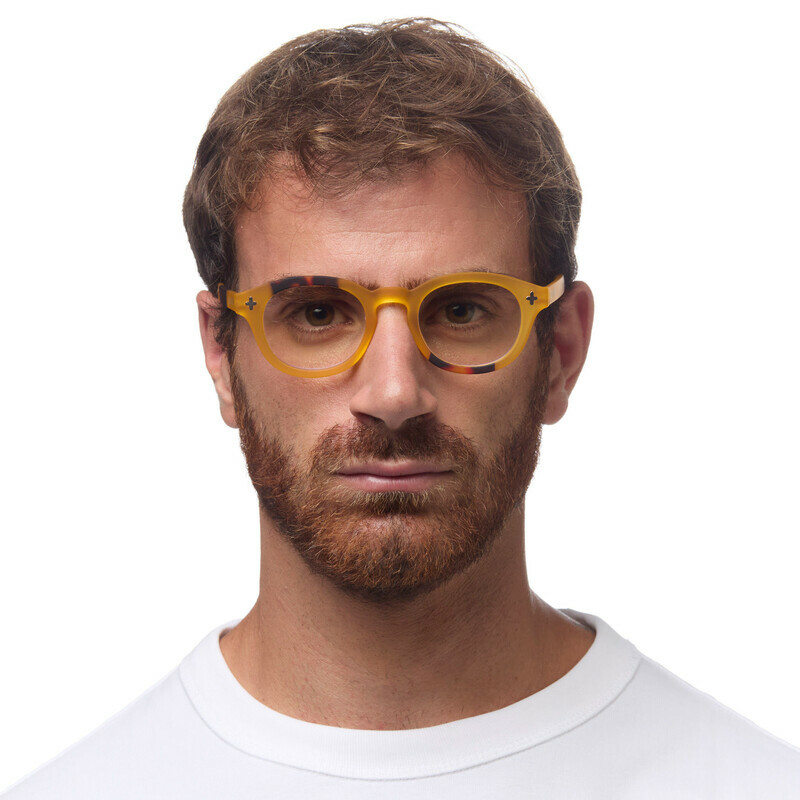 Okkia Milano blue light Reading Glasses blue light Yellow