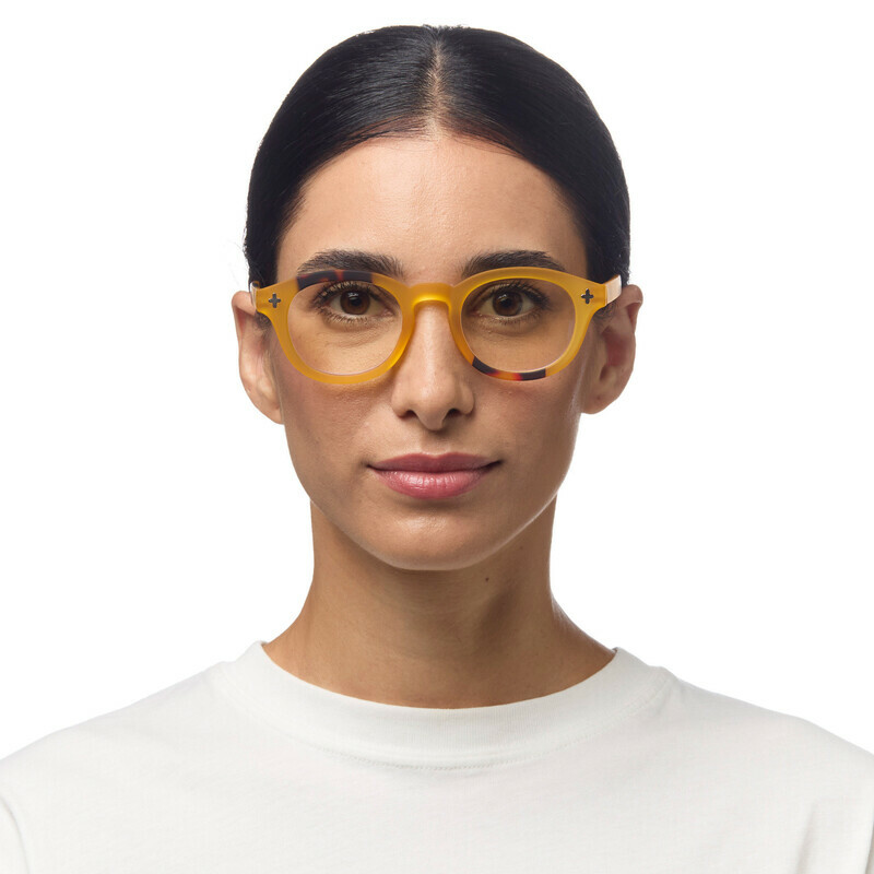 Okkia Milano blue light Reading Glasses blue light Yellow