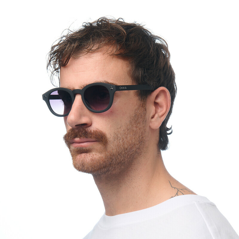 Okkia γυαλιά ηλίου Milano Black