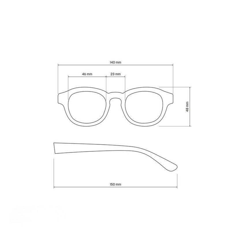 Okkia γυαλιά ηλίου Milano Black