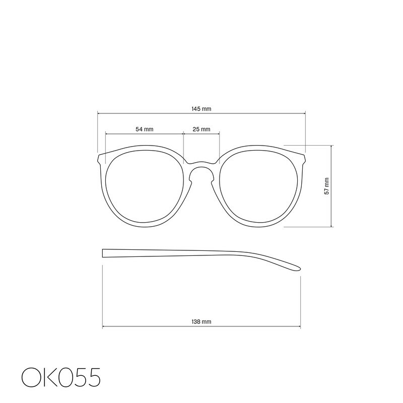 Okkia Bologna reading glasses Classic Havana
