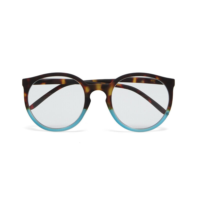 Okkia Bologna reading glasses Havana Blue
