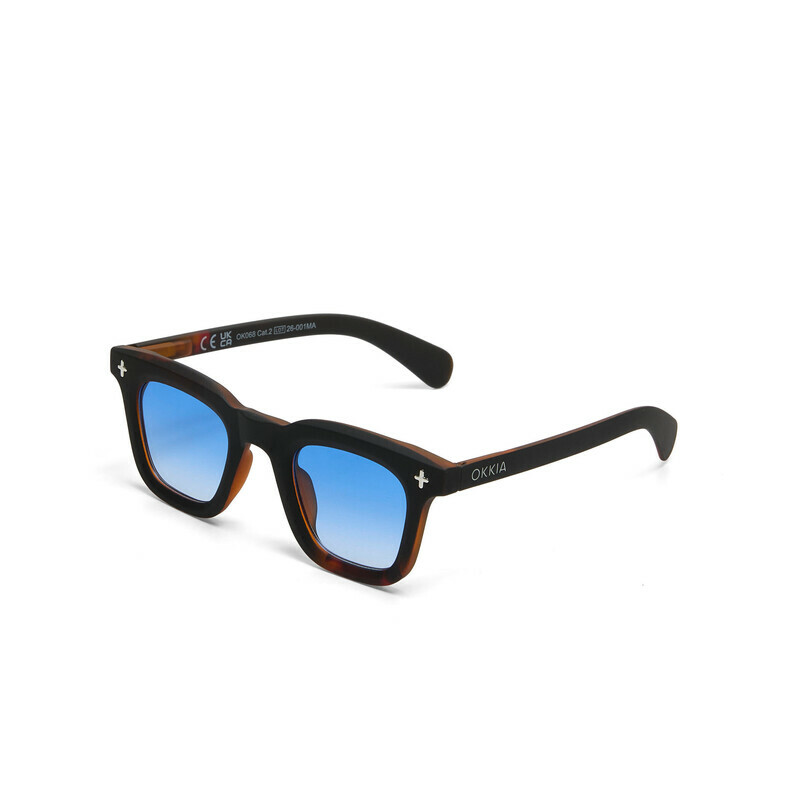 Okkia γυαλιά ηλίου Firenze Havana black (blue lenses)