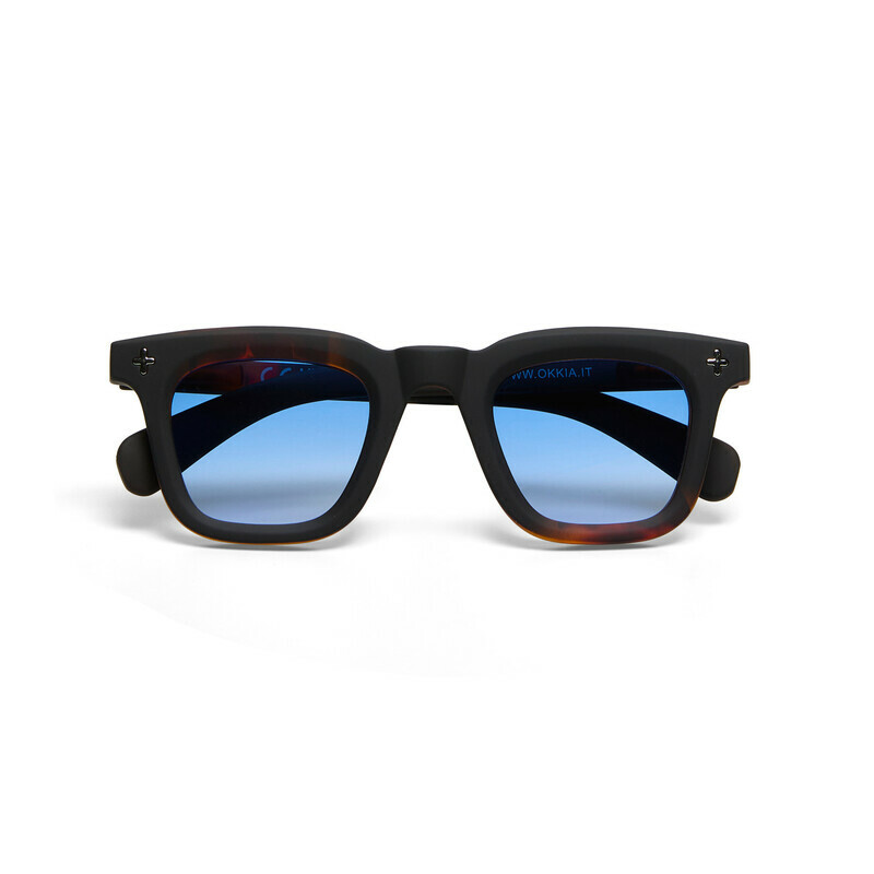 Okkia γυαλιά ηλίου Firenze Havana black (blue lenses)