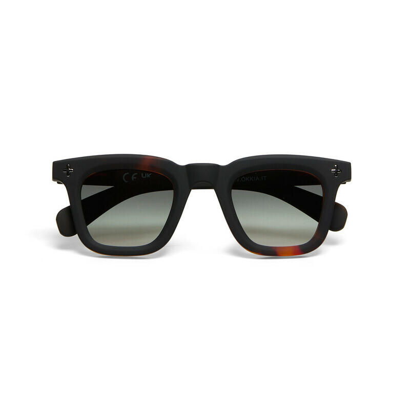 Okkia γυαλιά ηλίου Firenze Havana Black (green lenses)