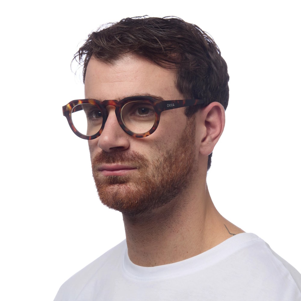 Γυαλιά διαβάσματος πρεσβυωπίας okkia Zeno Round - Classic Havana