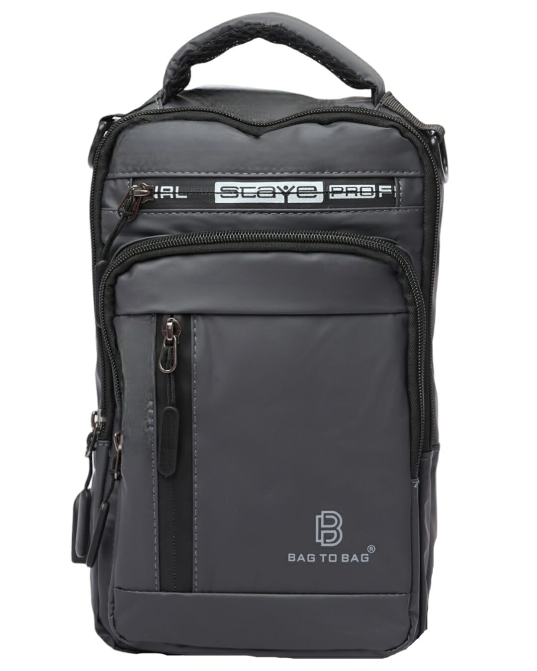 Τσαντάκι χιαστί MD-5764 – Γκρι