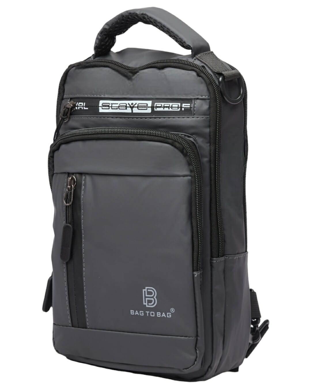 Τσαντάκι χιαστί MD-5764 – Γκρι