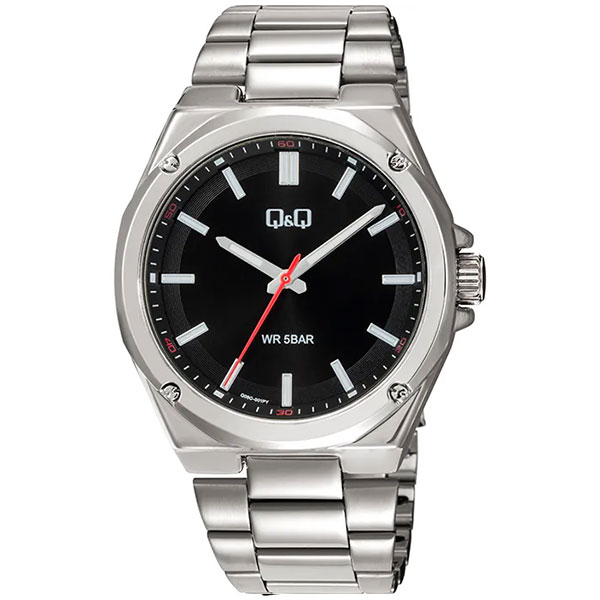 Q&Q Αναλογικό Μεταλλικό ρολόι Q05C-001 Q&Q Αναλογικό Μεταλλικό ρολόι Q05C-001