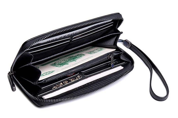 ARCTIC HUNTER πορτοφόλι QB0011, μαύρο ARCTIC HUNTER πορτοφόλι QB0011, μαύρο