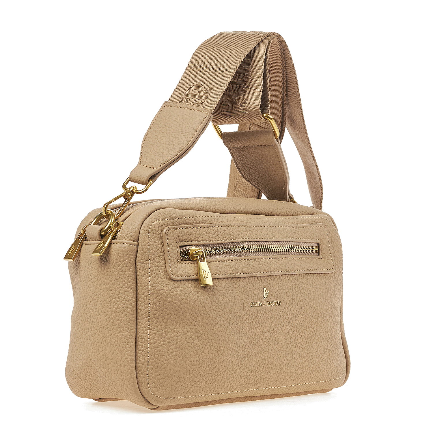 Γυναικεία Τσάντα Ώμου Χιαστί Regina Schrecker RS 3840 Πούρου