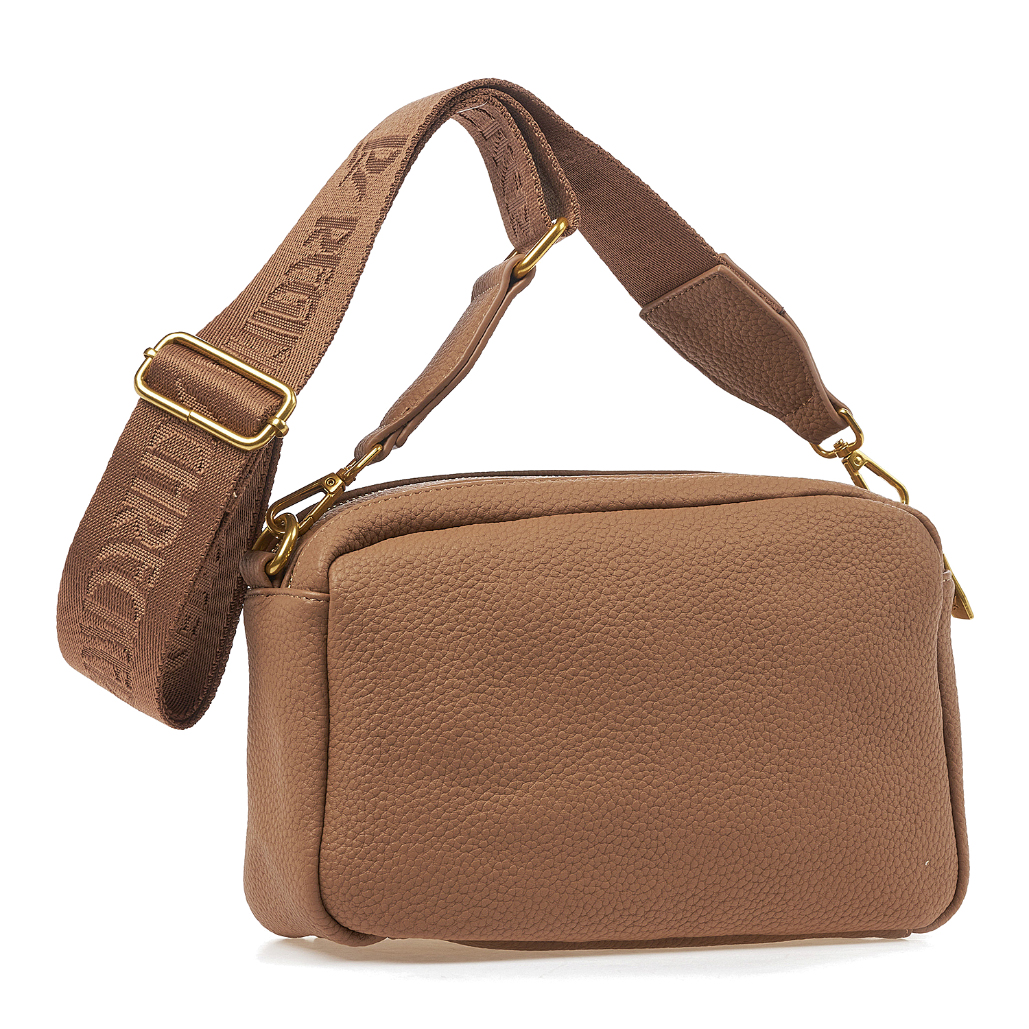 Γυναικεία Τσάντα Ώμου Χιαστί Regina Schrecker RS 3840 Καμηλό