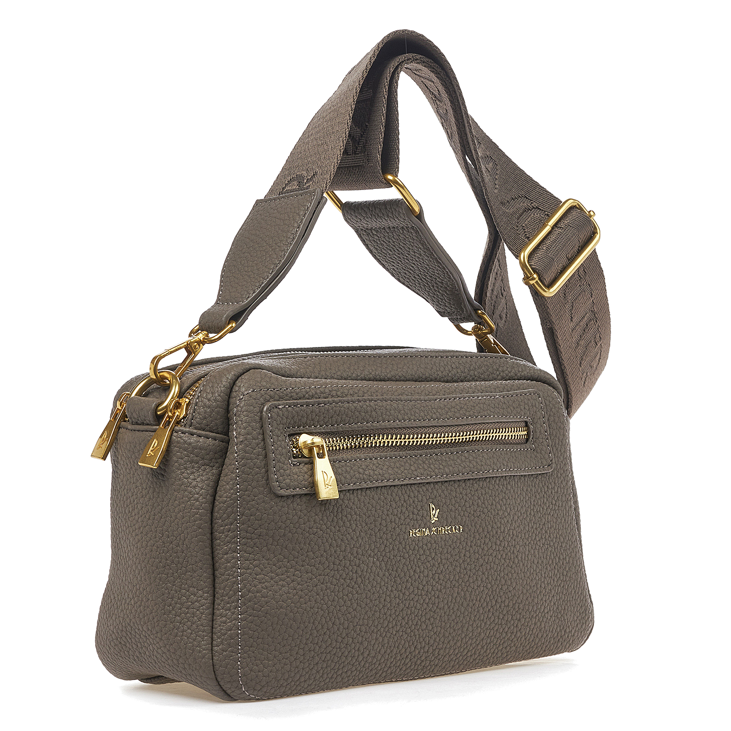Γυναικεία Τσάντα Ώμου Χιαστί Regina Schrecker RS 3840 Γκρι