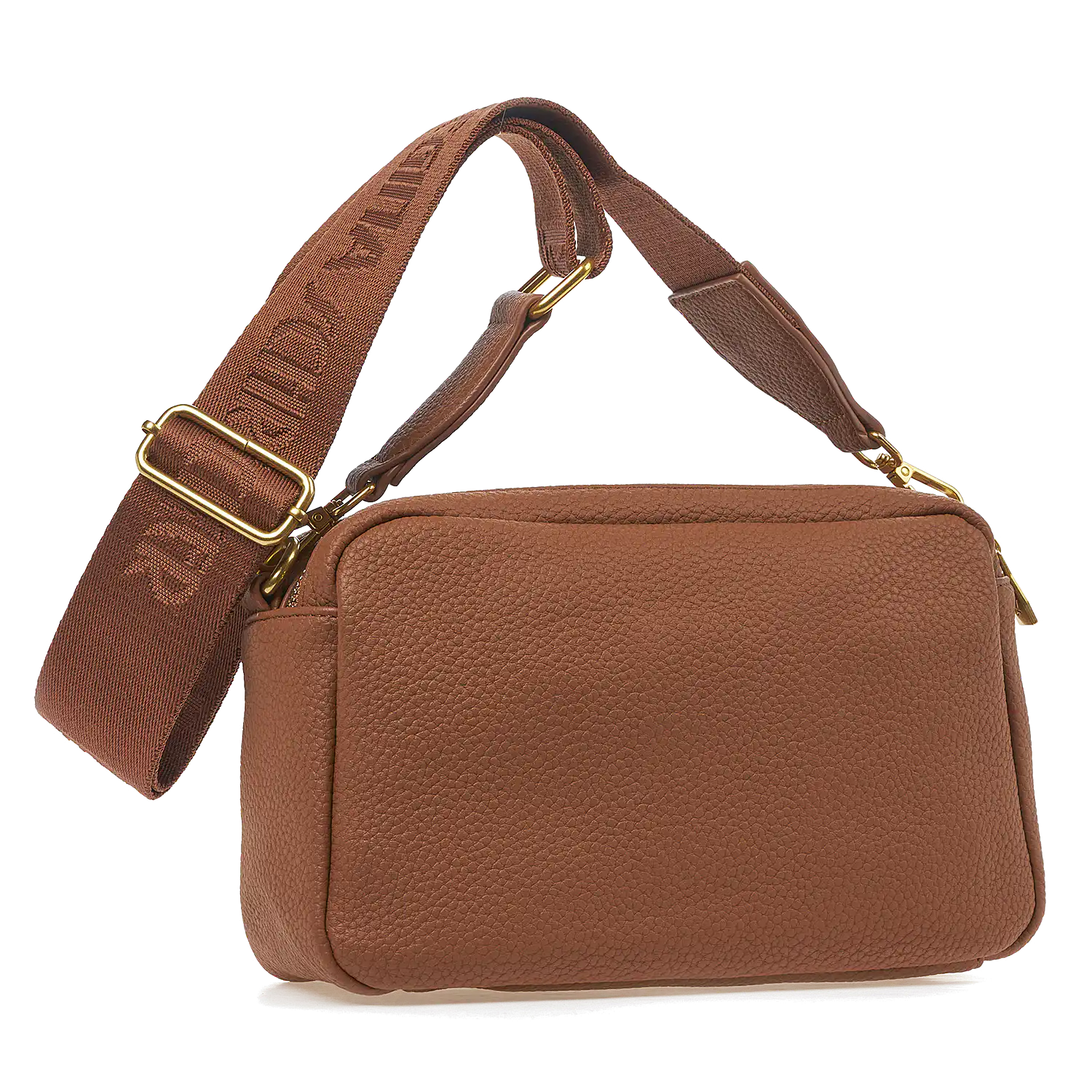 Γυναικεία Τσάντα Ώμου Χιαστί Regina Schrecker RS 3840 Καφέ