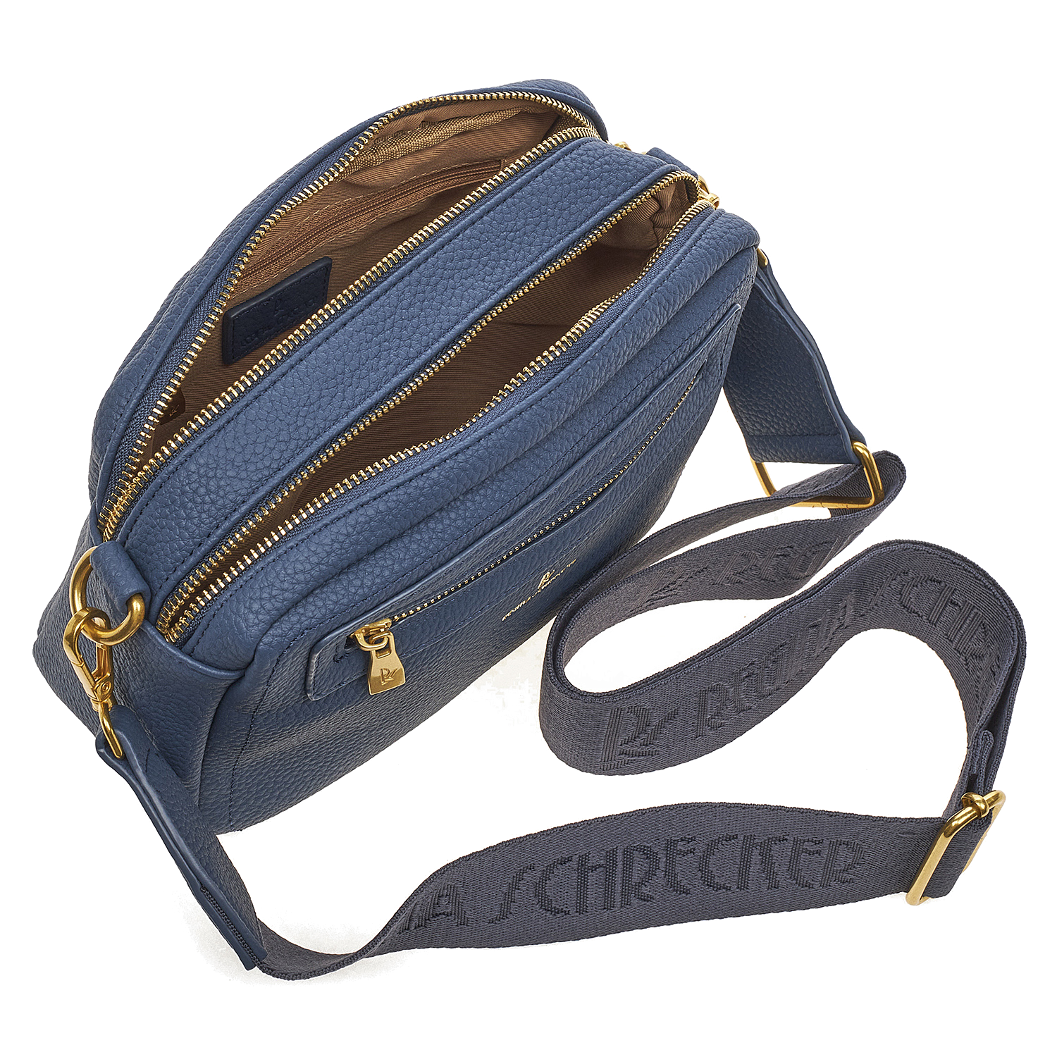 Γυναικεία Τσάντα Ώμου Χιαστί Regina Schrecker RS 3840 Μπλε