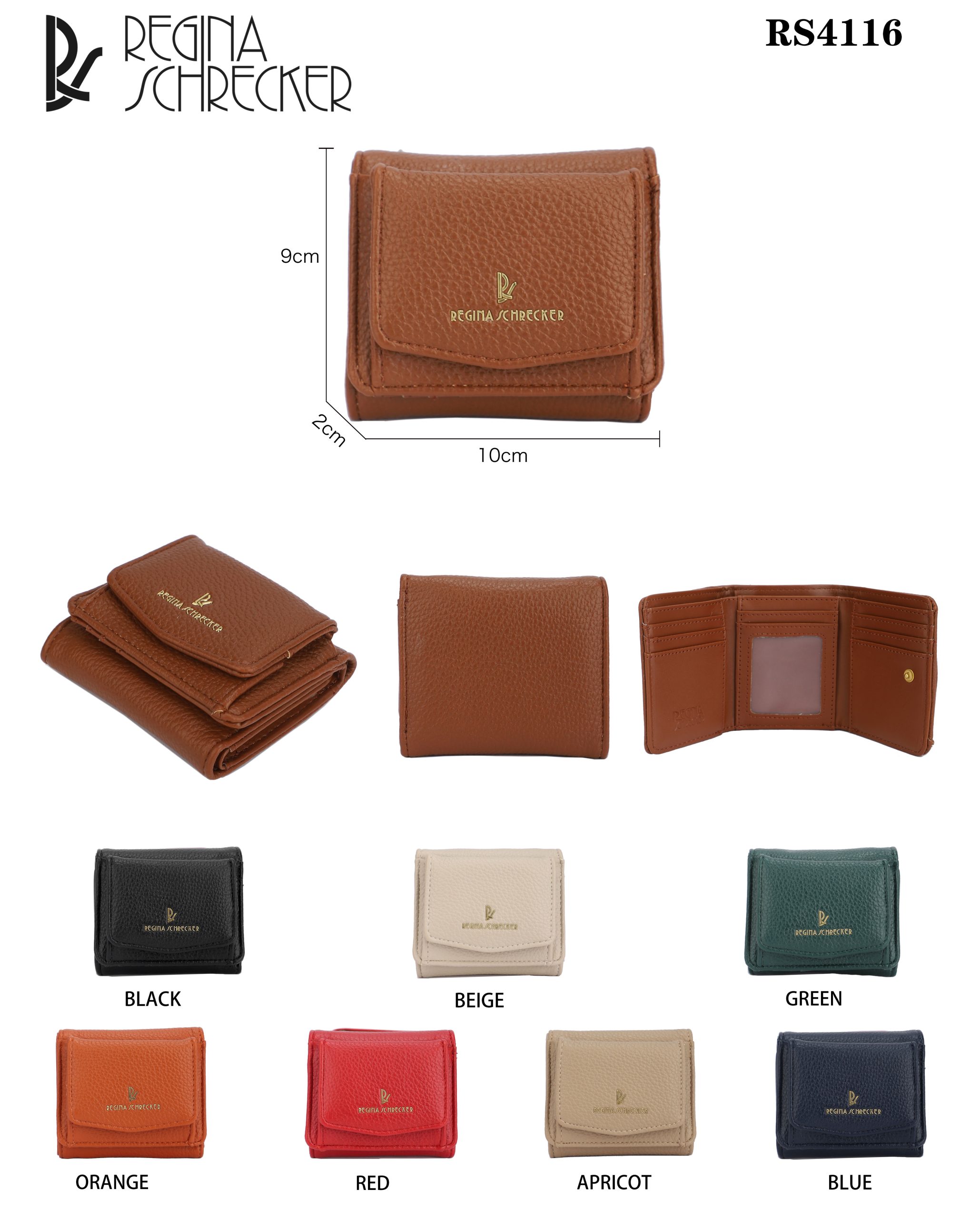 Γυναικείο Πορτοφόλι Regina Schrecker RS 4116 Μπλε