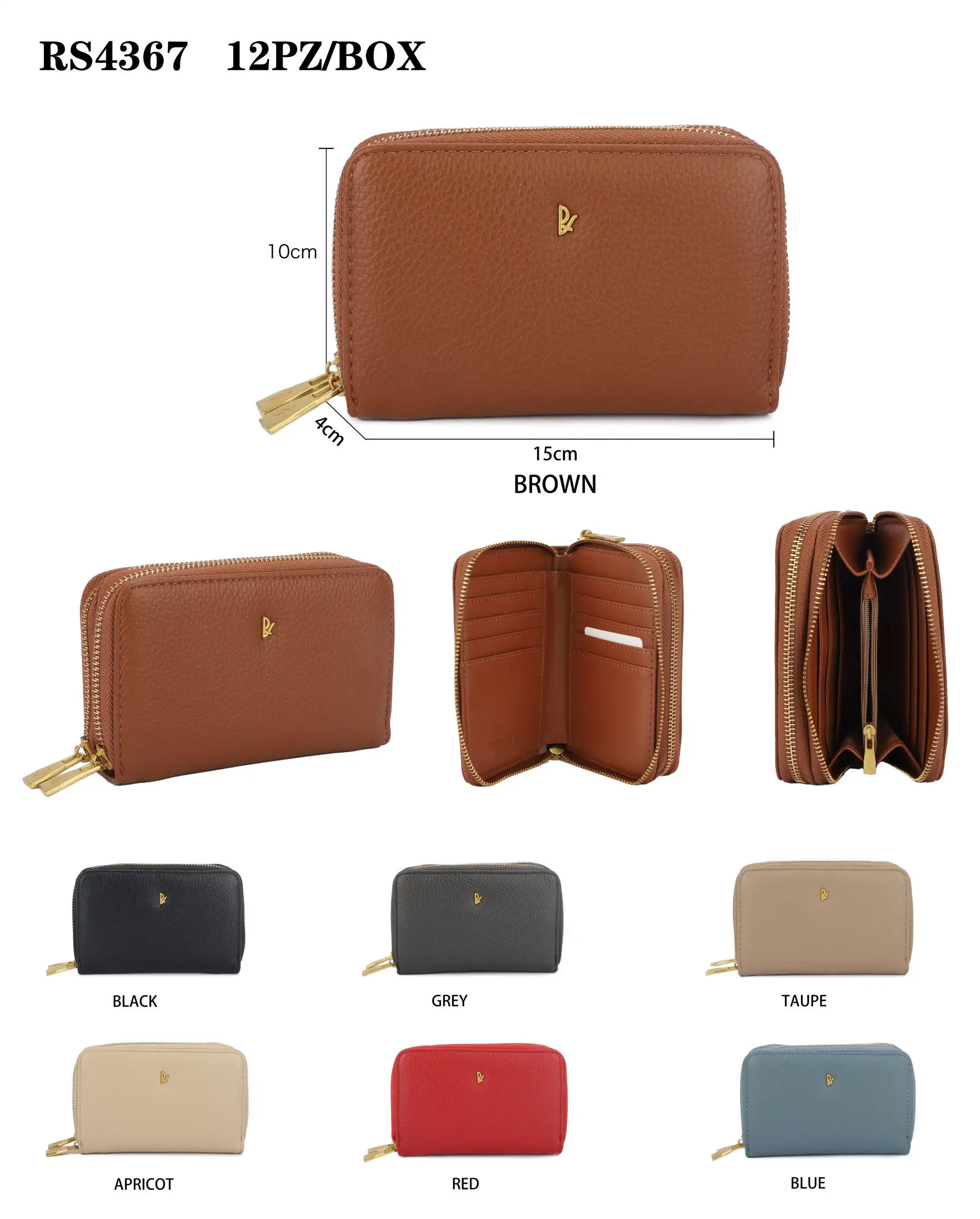 Γυναικείο Πορτοφόλι Regina Schrecker RS 4367 taupe