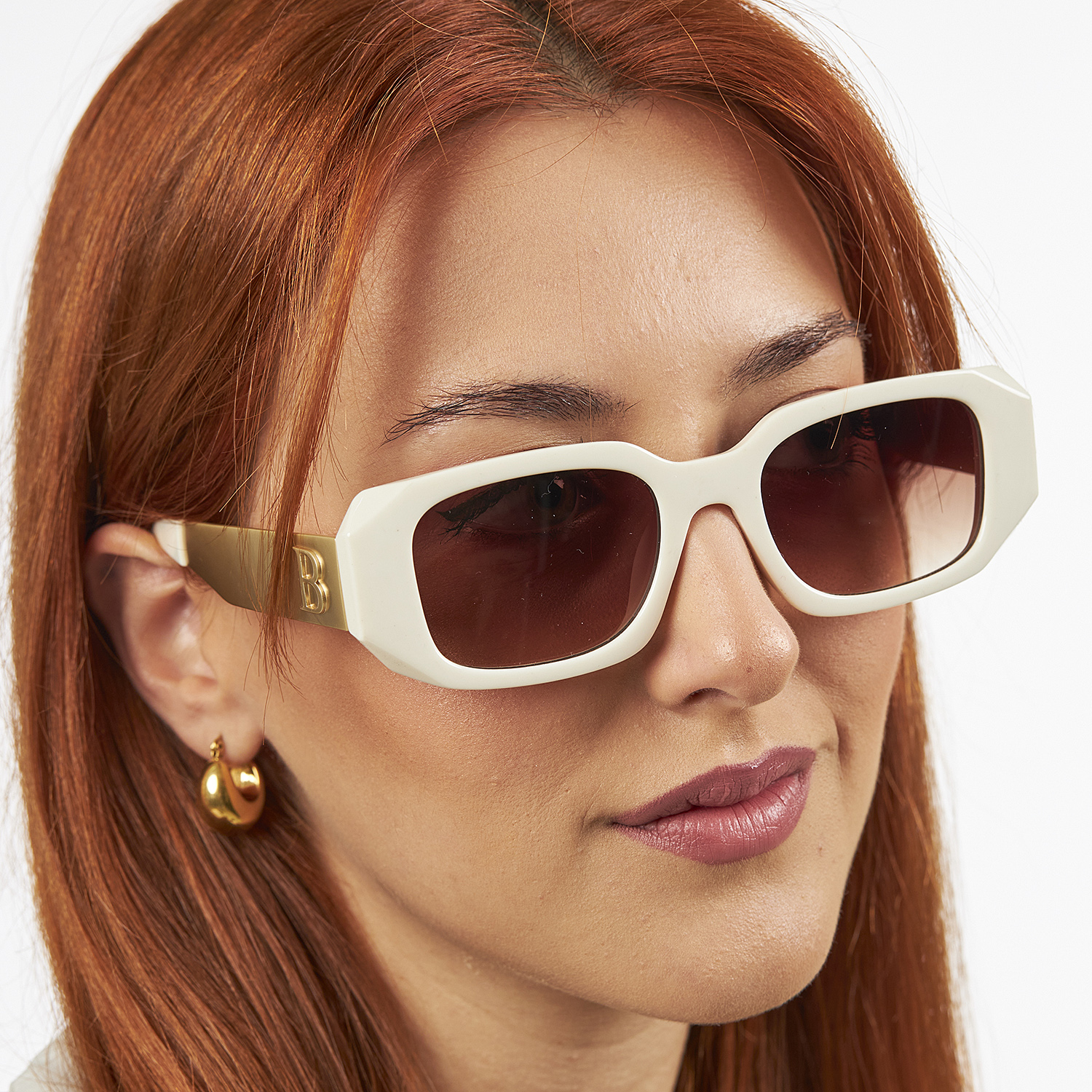 Sequoia Γυαλιά Ηλίου με Κοκκάλινο Σκελετό και Polarized Φακό AG-4214C3 λευκό