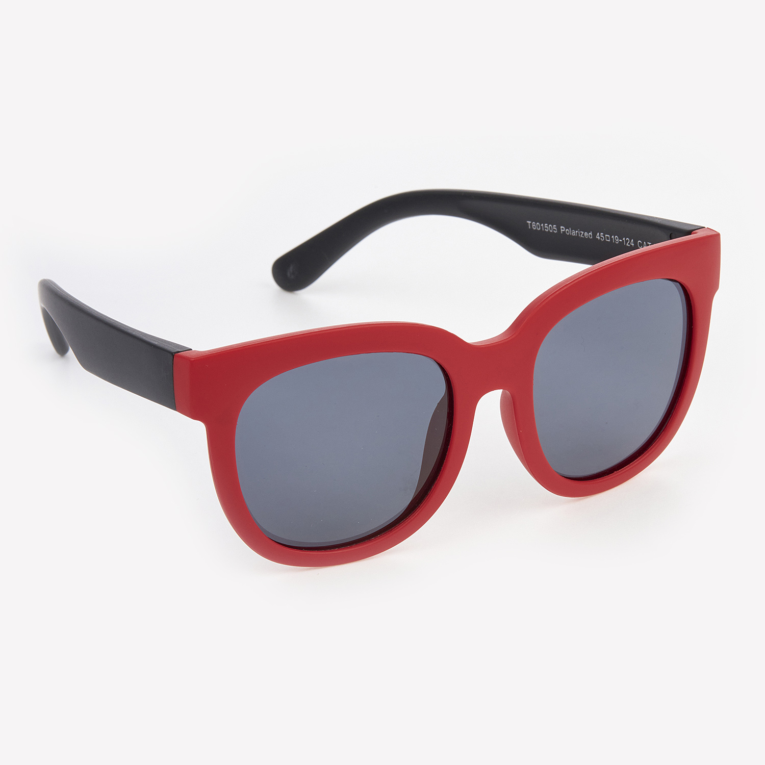 Sequoia Παιδικά γυαλιά ηλίου για αγόρια κορίτσια ηλικίας 8-12 ετών 100% προστασία UV AG-601505 Κοκκίνο-Μαύρο