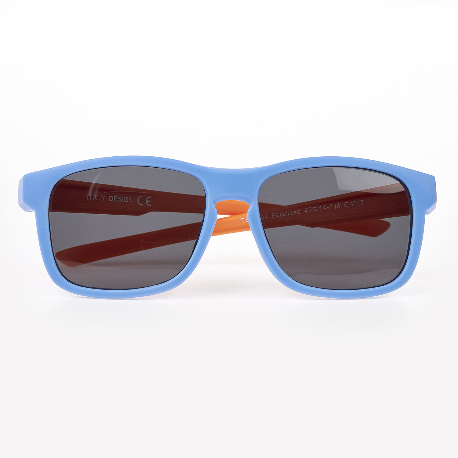 Sequoia Παιδικά γυαλιά ηλίου για αγόρια κορίτσια ηλικίας 8-12 ετών 100% προστασία UV AG-1934 Γαλάζιο-Πορτοκαλί