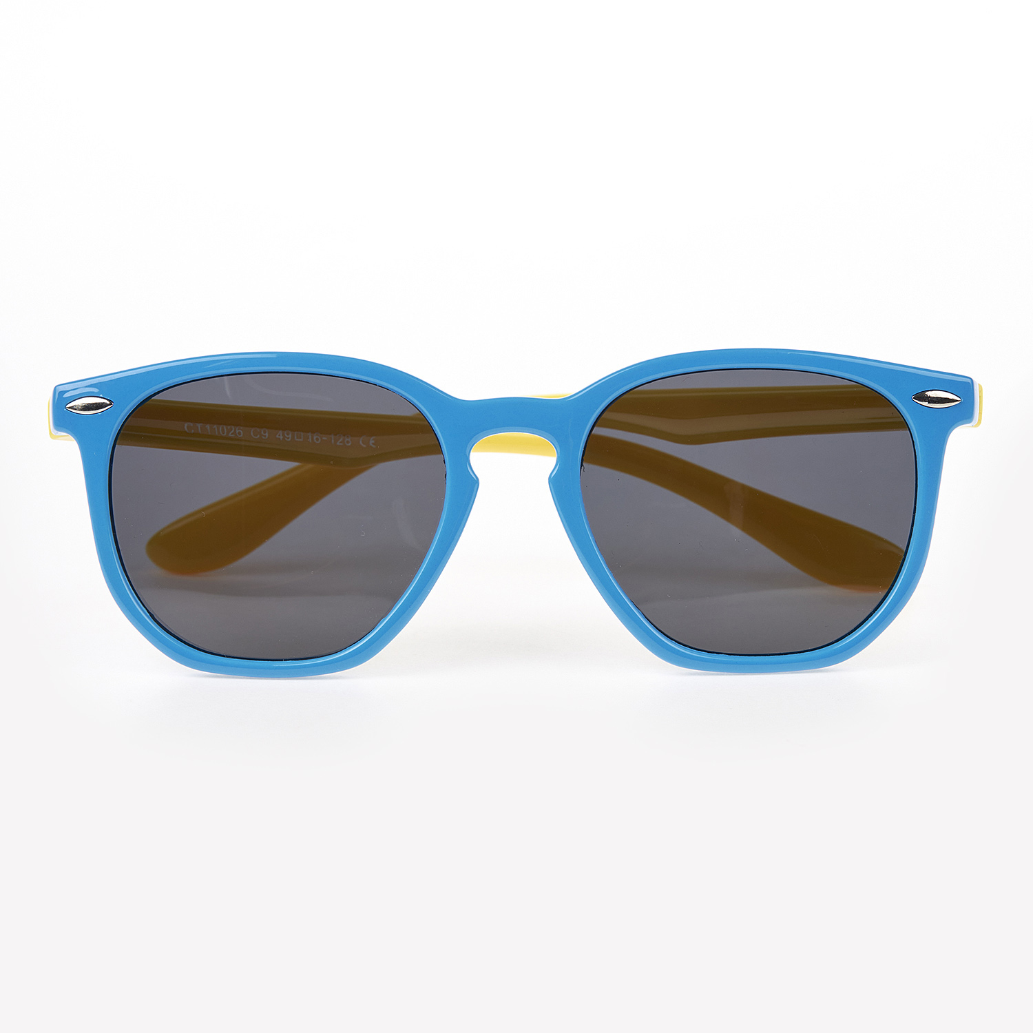 Sequoia Παιδικά γυαλιά ηλίου για αγόρια κορίτσια ηλικίας 8-12 ετών 100% προστασία UV AG-11026 Γαλάζιο-Κίτρινο